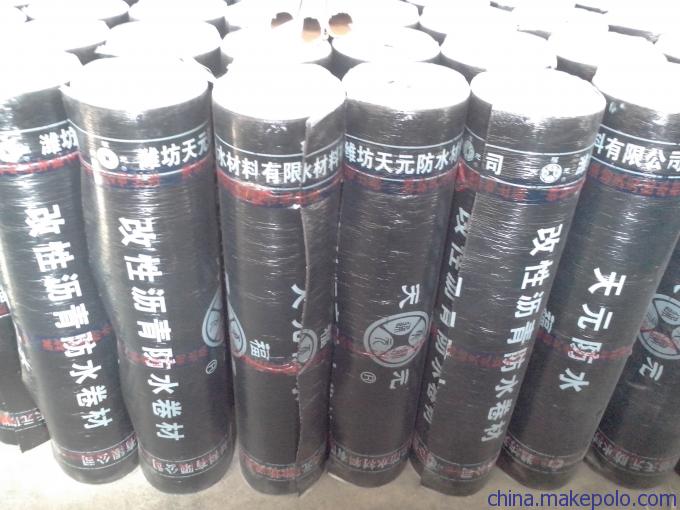 SBS改性沥青防水卷材 聚酯胎PE膜优势解析与潍坊天元防水材料推荐